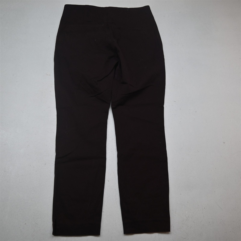 Old Navy 8 Maroon Red Stretch Side Zip Skinny Dress Womens Pants - Picture 9 of 9